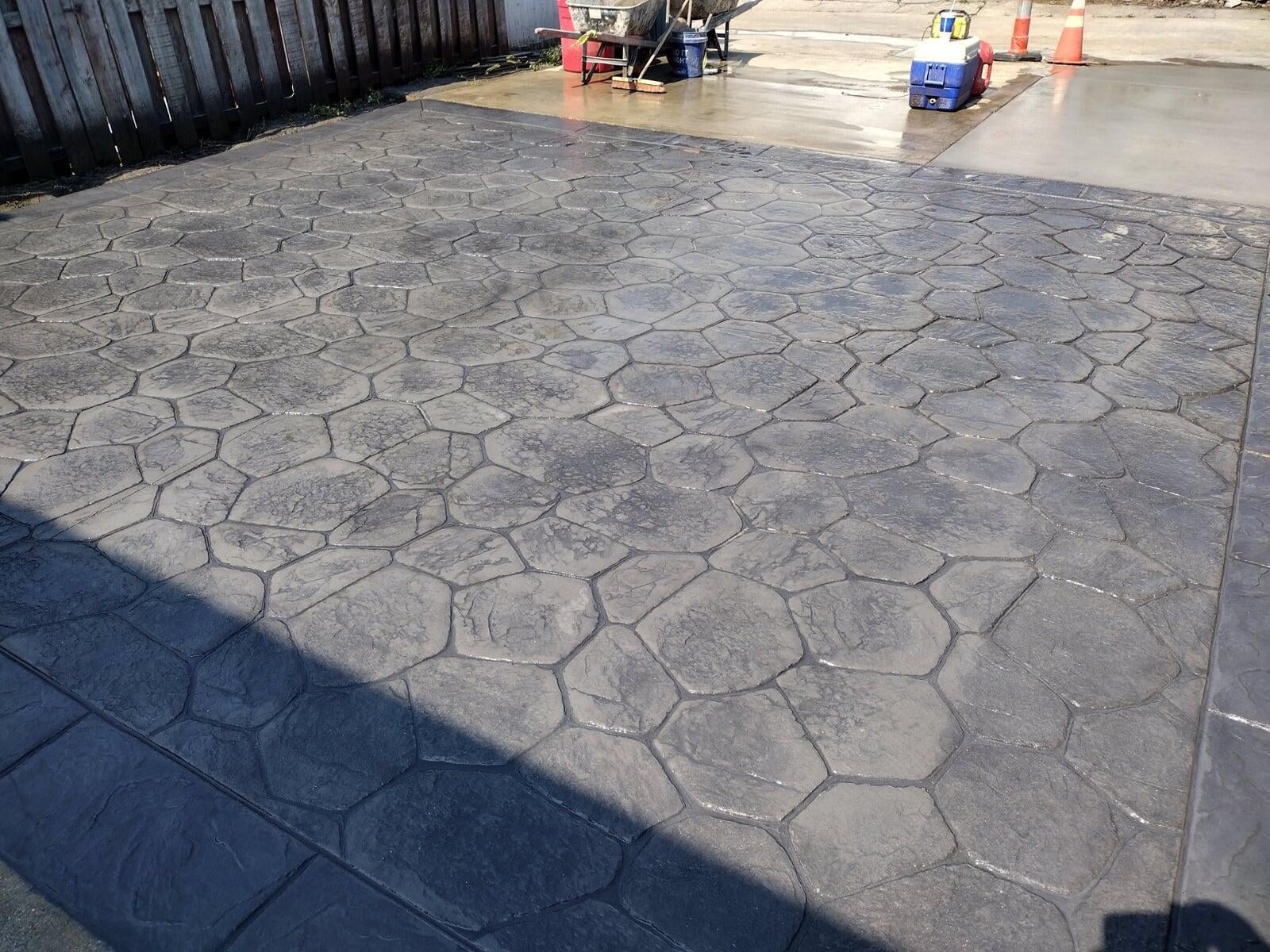 Stone Stamped Concrete