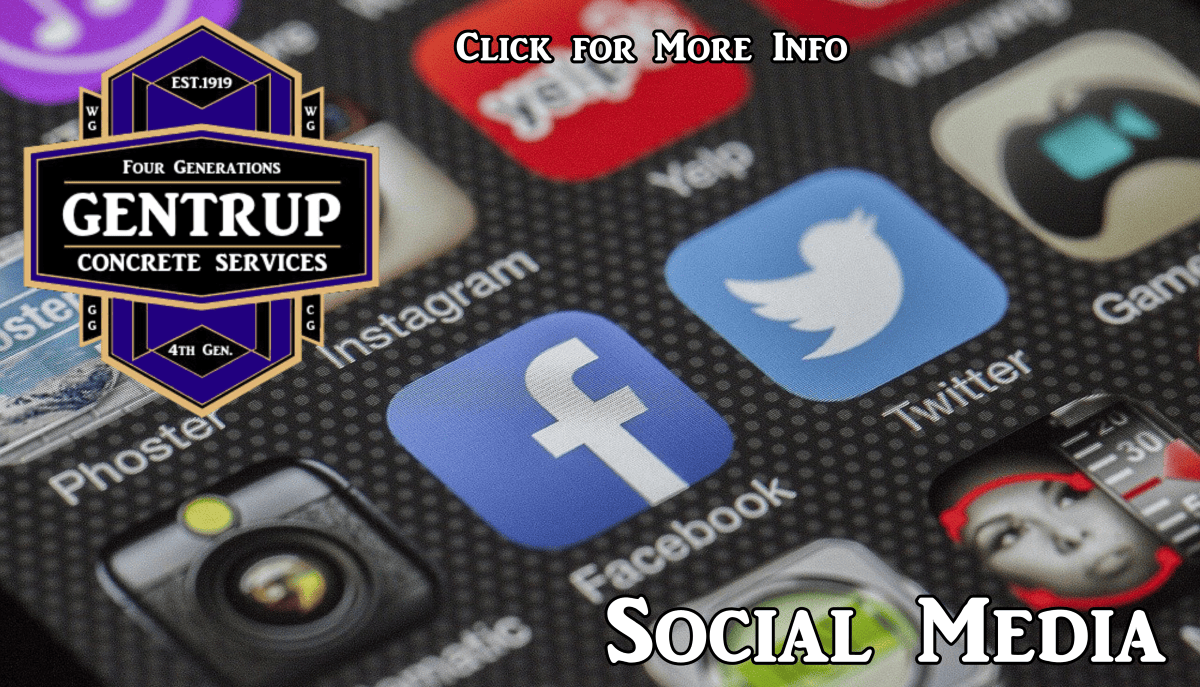 Our Social Media | Gentrup Concrete | Cincinnati & Northern Kentucky