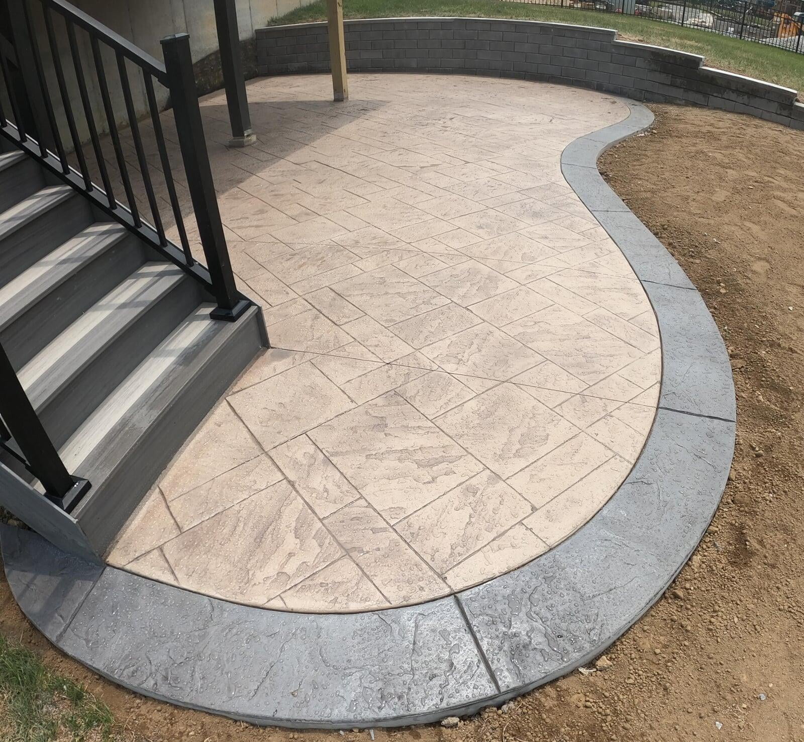 Stamped Concrete | La Habra | Ohio