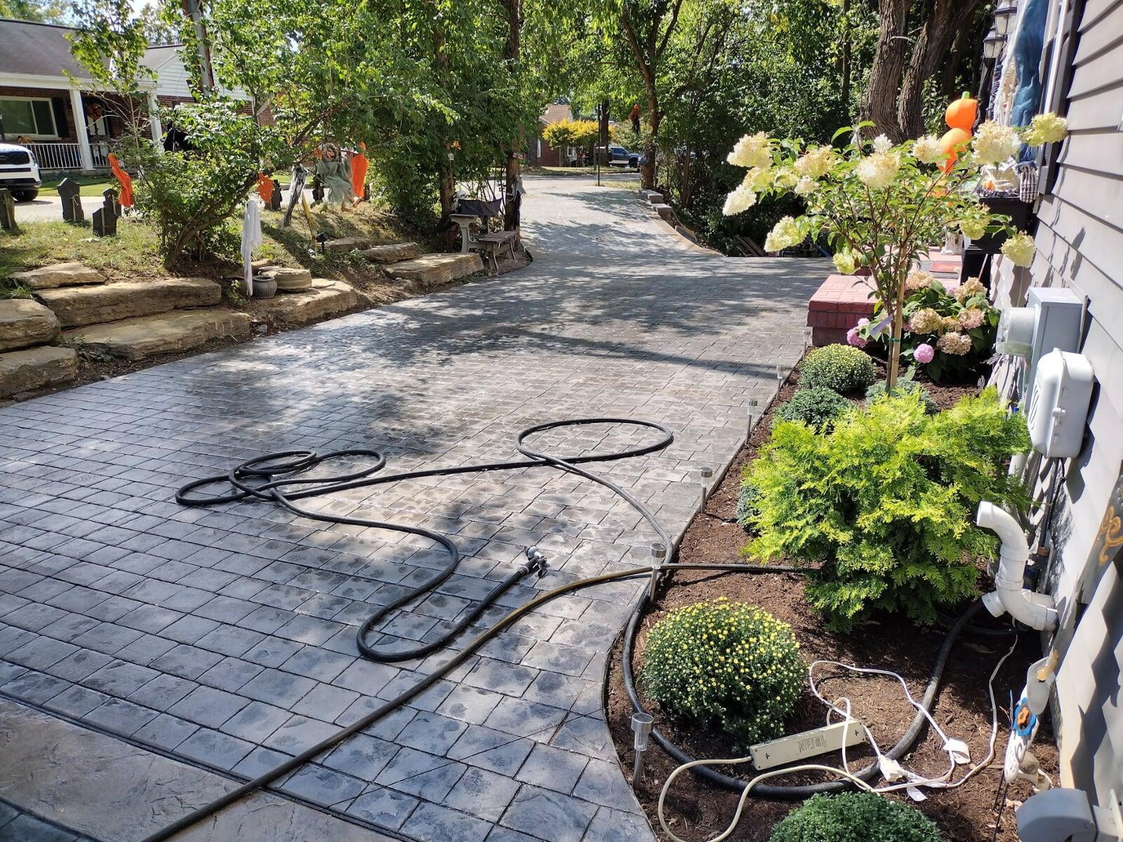 Stamped Concrete Cobblestone