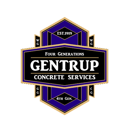 Gentrup Concrete Logo