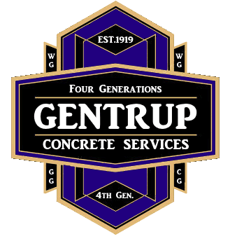 Gentrup Concrete Logo