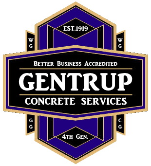Gentrup Concrete Logo
