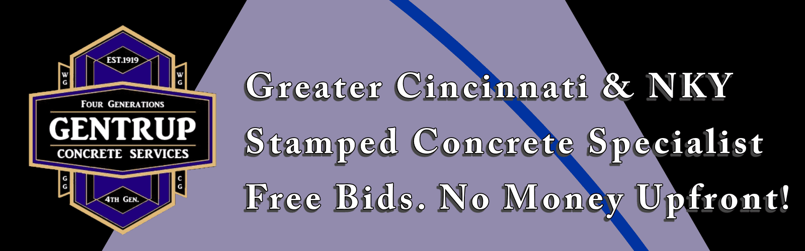 Cincinnati & Northern Kentucky's Stamped Concrete Specialist - Gentrup Concrete