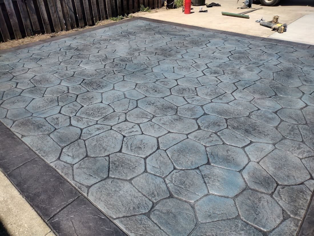 Stamped Concrete Patio