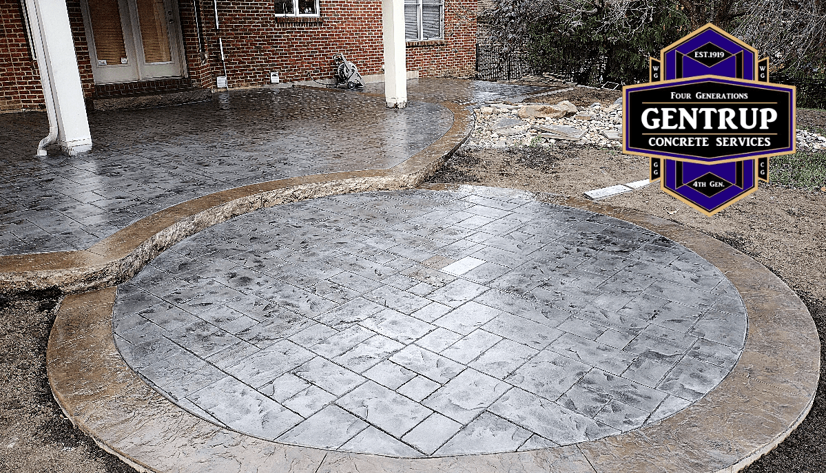 Stamped Concrete Patio | Gentrup Concrete