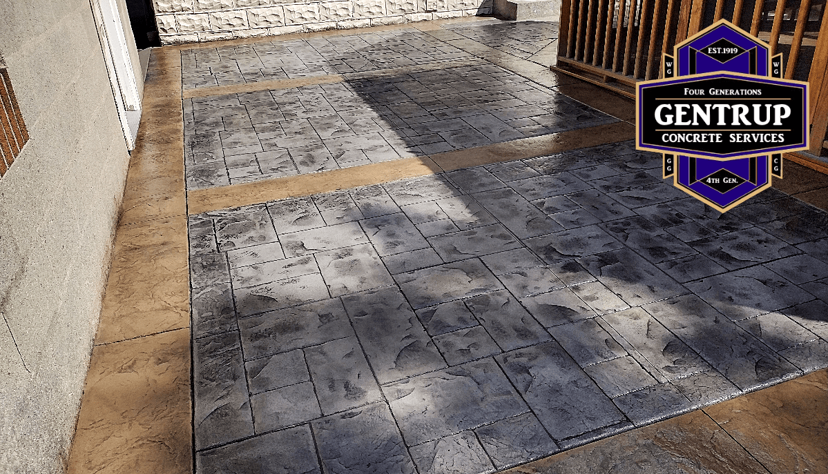 Stamped Concrete Borders